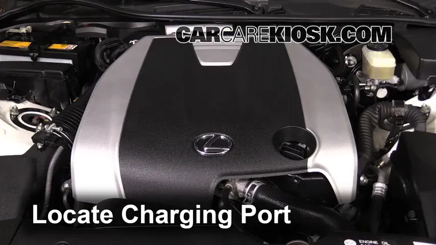 2013 Lexus GS350 3.5L V6 Air Conditioner Recharge Freon